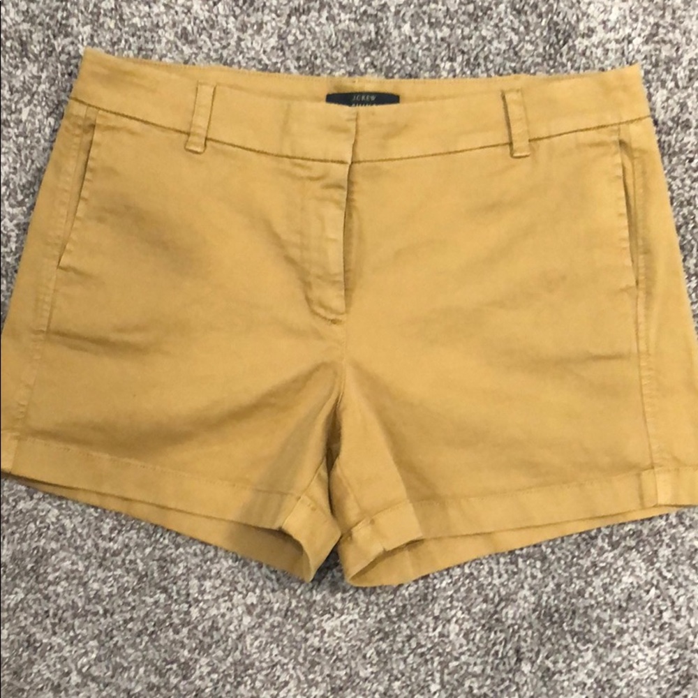 NWT J. Crew Chino shorts. Size 10. Dark khaki.